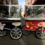 Rice Cart Mobile Chickpea Rice Cart Simit Cart