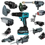 58Vf EEA391 Cordless Brushless 13 Head Multi Machine Set