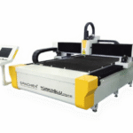 Open Case Fiber Wood Laser Cutting Machine