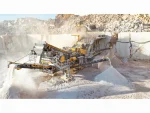 250-350 Tons / Hour Wobbler Feeder Mobile Stone Crushing Plant