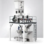 25/50 Kg Dual Weighing Single Station Flour Bag Filling Packaging Machine