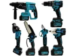 Cordless 6-piece Hand Tool Set