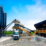 120 M3 / Hour Fixed Belt Concrete Plant