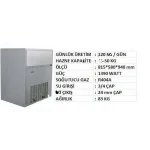 Termobuz C-1200 120 kg/day Capacity Cube Ice Machine