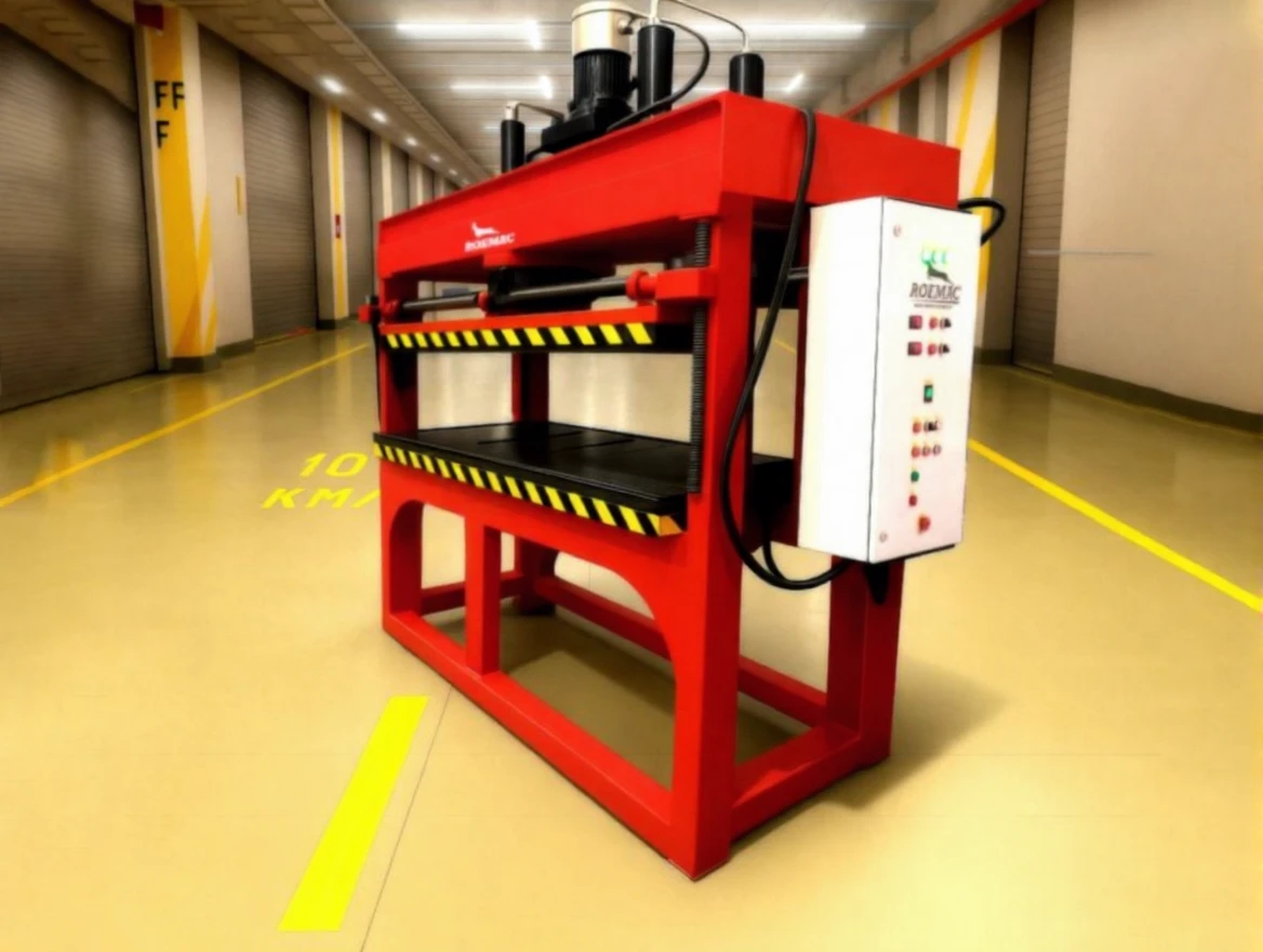 d5zxkmg2v1rmt0cvn2vr5m3ymg Roe Press 14 Rubber Press Machine - Image 1