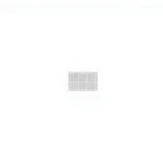 7.32x2.44 Meters White Color Square Pattern Goal Net 