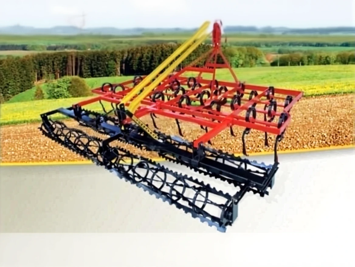 d83snap8e5rmr0cvnhyt0ntx4m 270 Cm Spring Cultivator Rotary Rake Combination - Image 1