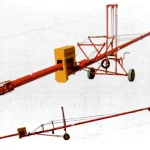 ⌀19.2/(18000mm) Vertical Foot Step Electric Motor Driven Agricultural Screw Conveyor