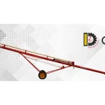 ⌀16.5 (8200mm) Tail Shaft Driven Agricultural Spiral Conveyor