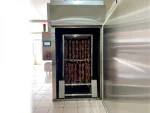2 Car Meat Smoking Oven with 2 Car Sausage Oven