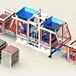 Automatic Concrete Paver and Brick Machine