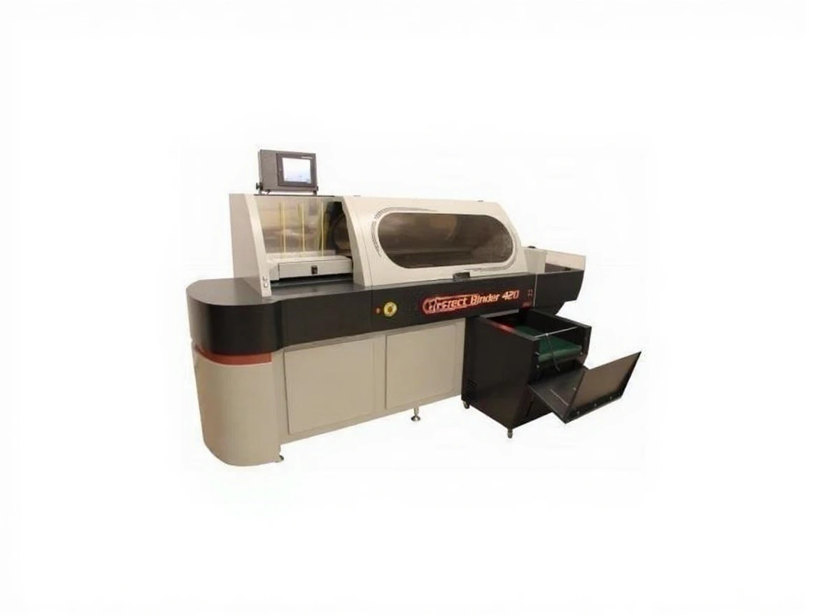 dc7c2gatr9rmr0cvqgzanhktzw 550 Books / hour Fully Automatic Cover Attaching Machine - Image 1