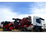 120-180 Ton / Hour Mobile Stone Crushing Screening Plant