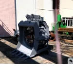 25-30 Ton Excavator Trommel Screening Bucket