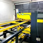 120 Kva Cnc Steel Door / Elevator Door Manufacturing Machine