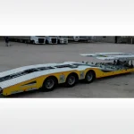 3 Axle Semi Trailer Truck Carrier