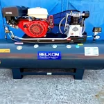 300 Liter, 13 Hp Petrol Start, 4900 Italian Abac Headed 12 Bar Zero Road Assistance Compressor