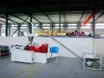 2X150 Mm High Performance Pvc Window Profile Extrusion Line