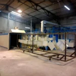 1200x2200x1500 mm LPG/LNG Box Type Paint Oven
