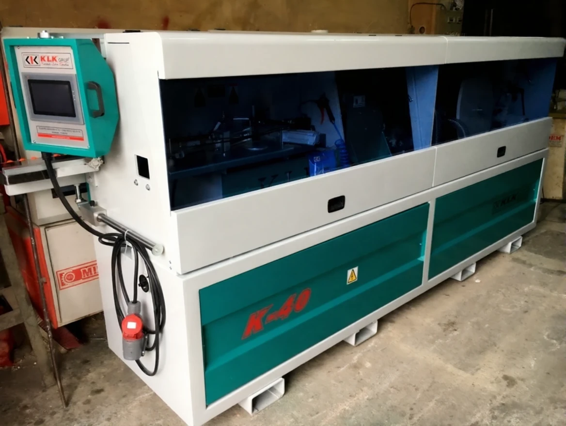 dmbsgag0sxrm80ctr5csxxp5cr K 40 Zero Plc Screen End Cutting Milling Edge Banding Machine - Image 1