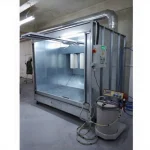 Manual Powder Coating Cabin 1500X1500x2250 Mm