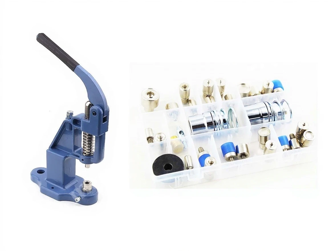 dp4fxxb44drmw0cvp2samxh68c Tulumba Press Snap Rivet Setting Eyelet Machine - Image 1