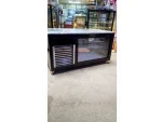 150X75x90cm Stainless Steel Wheeled Wedge Type Kebab Cabinet - Image 3