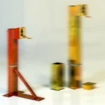 Art 1058 Painted Steel Bar Tennis Pole