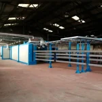 800X2300x32000 Mm Lpg/Lng Tunnel Type Electrostatic Powder Coating Oven