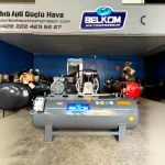 300 Lt 12 Bar 220 VOLT, 4900 İtalyan Kafalı, 4 HP Volt Motorlu, Panolu Kompresör
