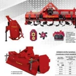 T-DDRR 2400 54 Blade 2240 mm Variable Speed Gear Rototiller