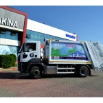 13+1,5 m³ Hidrolik Sıkıştırmalı Çöp Aracı