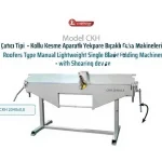 CKH 2040X0,8 Stitcher Type - One-piece Blade Guillotine Cutting Machine with Arm Cutter Attachment