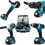 Vidalama, Somun Sıkma, Kırıcı Delici, Avuç Taşlama ve 12 Köşe Lazer Metre Ultra 5'Li Grup Set