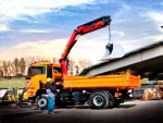 6100 Kg (17 Mt.) Vehicle-Mounted Foldable Boom Mobile Crane