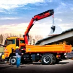 6100 Kg (17 Mt.) Vehicle-Mounted Foldable Boom Mobile Crane