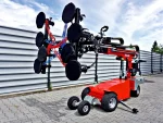 820 Kg Lifting Capacity Wheeled Glass Transport Robot - Image 2