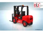 3 Ton Triplex Chinese Engine Diesel Forklift - Image 2