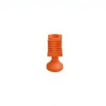 Cici 30X30 mm Orange Plastic Screw-In Foot