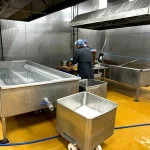 750 Kg Meat Roasting Cooking Boiler