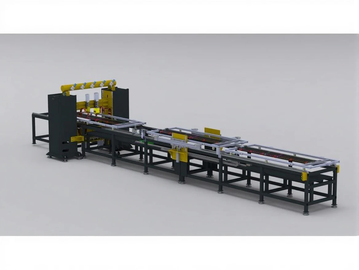 e735c5ncd5rm80cv32t8g9e6g8 120 kVA Double Cassette Mesh Welding Machine - Image 1