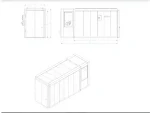 1200x6200x1500 mm Diesel/Diesel Box Type Paint Oven - Image 2