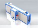 800X2300x20000 Mm LPG/LNG Tunnel Type Electrostatic Painting Oven - Image 11