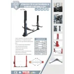 4 Ton Eco Type Electrohydraulic 2 Post Lift without Chassis