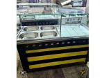 Stainless Steel 150 cm Rice Counter with Tub - Image 7