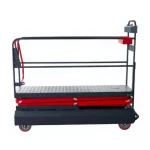 Semi-automatic Greenhouse Cultivation Processing Vehicle