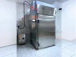 Single Car 200 Kg / Hour Sausage Oven Meat Smoking Oven