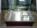 90x65 cm Stainless Steel Rice Counter - Image 4