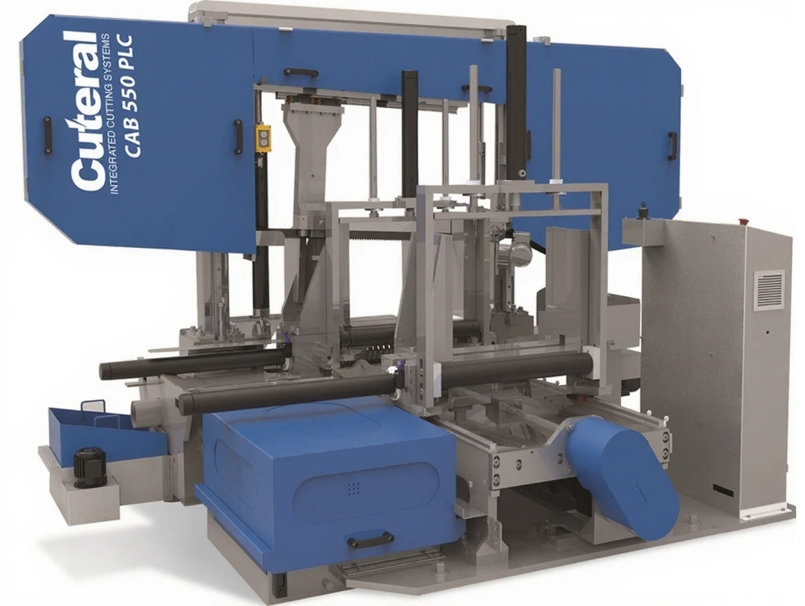 eeptzg16x5rmt0cvdwvs1465ac 550 mm Fully Automatic PLC Controlled Hydraulic Column Band Saw Machine - Image 1
