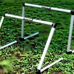 10-60 Cm Aluminum Foldable Training Hurdle
